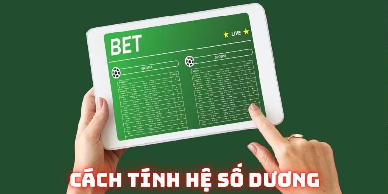 Cách tính tiền đối với hệ số dương